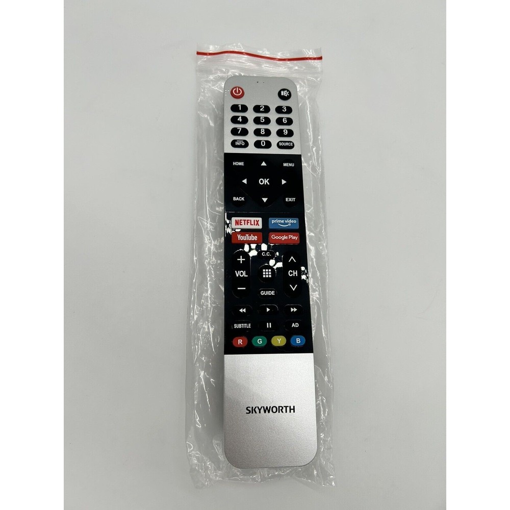 Replacement Remote Control for Skyworth Android Smart TV 50UC6200